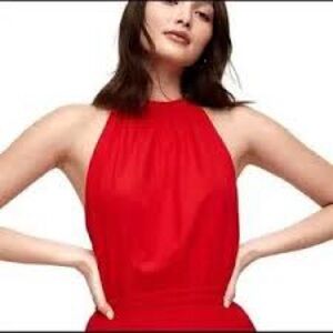 Wilfred Red Mini Effet Dress